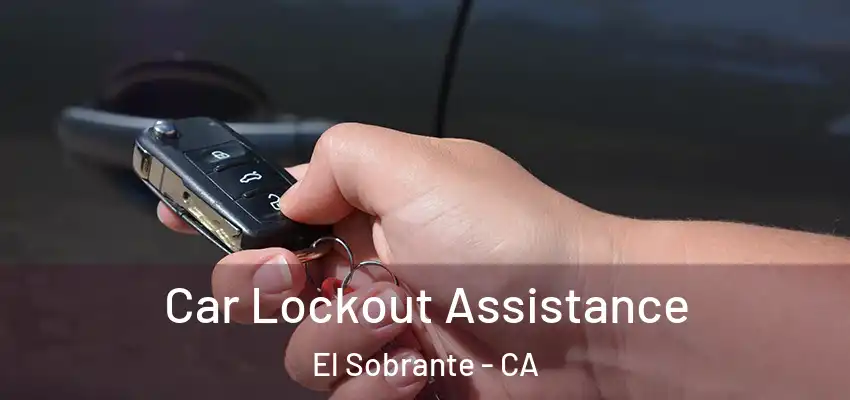  Car Lockout Assistance El Sobrante - CA