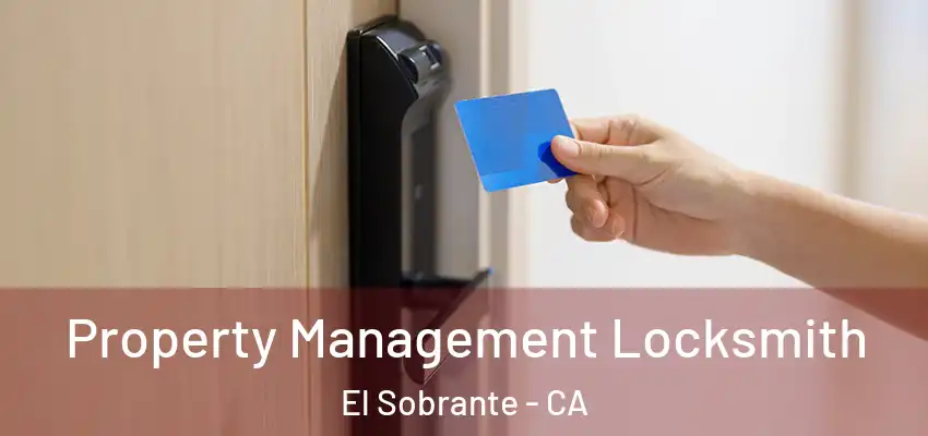 Property Management Locksmith El Sobrante - CA