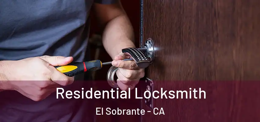 Residential Locksmith El Sobrante - CA