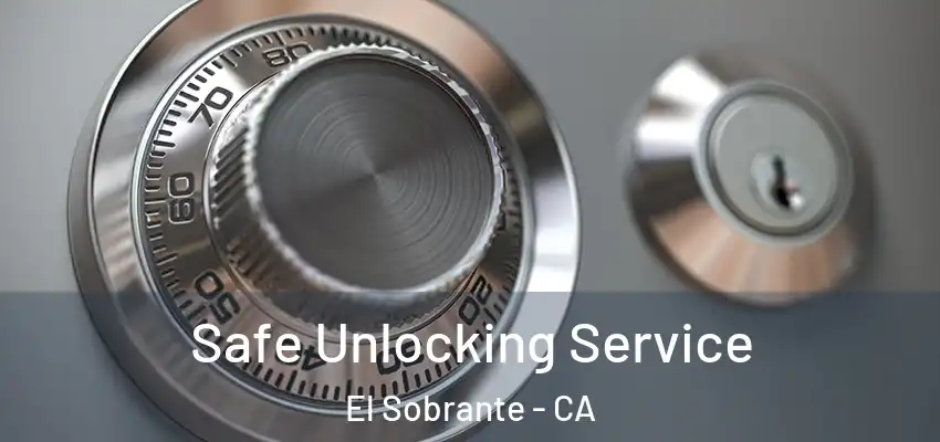  Safe Unlocking Service El Sobrante - CA